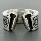 CHROME HEARTS クロムハーツ スクロール ラベル リング 指輪 アクセサリー シルバー Silver 925 12号 ★人気高騰中★