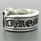 CHROME HEARTS クロムハーツ スクロール ラベル リング 指輪 アクセサリー シルバー Silver 925 12号 ★人気高騰中★