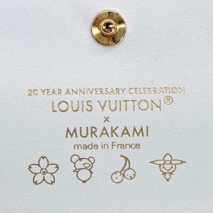 LOUIS VUITTON ルイ・ヴィトン 村上隆 ポルトフォイユ カプシーヌ タイニー 二つ折り 財布 M14298 ★美品★ ★箱付、RFID反応有★