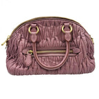 MIUMIU ミュウミュウ ショルダーバッグ マテラッセ レザー ピンク 2way ★中古品★