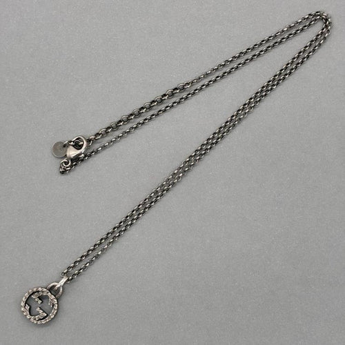 GUCCI グッチ インターロッキングG ネックレス アクセサリー シルバー SV925 ★良品★