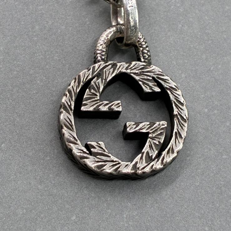 GUCCI グッチ インターロッキングG ネックレス アクセサリー シルバー SV925 ★良品★