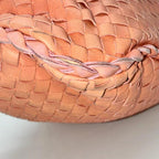 BOTTEGA VENETA ボッテガヴェネタ イントレチャート ホーボー トートバッグ ピンク ★ミラー付★
