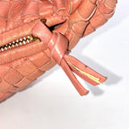 BOTTEGA VENETA ボッテガヴェネタ イントレチャート ホーボー トートバッグ ピンク ★ミラー付★