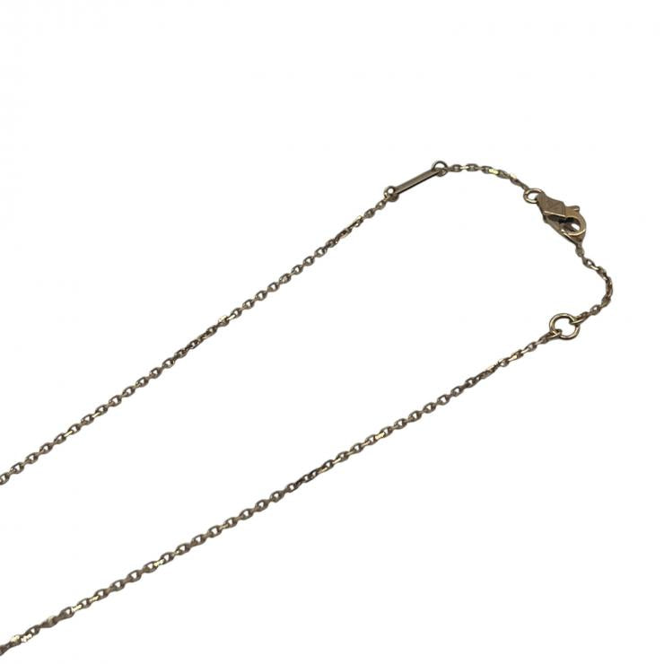 VanCleef ＆ Arpels ヴァンクリーフ＆アーペル ヴァンクリ アルハンブラ スウィート カーネリアン ハート ネックレス Au750 K18 ピンクゴールド ★箱付★★美品★