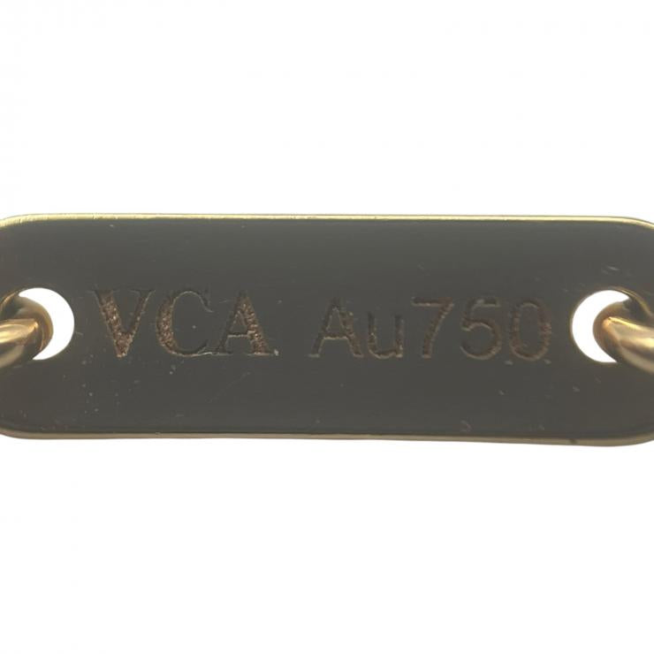 VanCleef ＆ Arpels ヴァンクリーフ＆アーペル ヴァンクリ アルハンブラ スウィート カーネリアン ハート ネックレス Au750 K18 ピンクゴールド ★箱付★★美品★