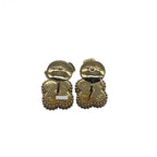 VanCleef ＆ Arpels ヴァンクリーフ＆アーペル ヴァンクリ スウィートアルハンブラ オニキス ピアス アクセサリー K18 750 イエローゴールド ★美品★★ギャラ付★