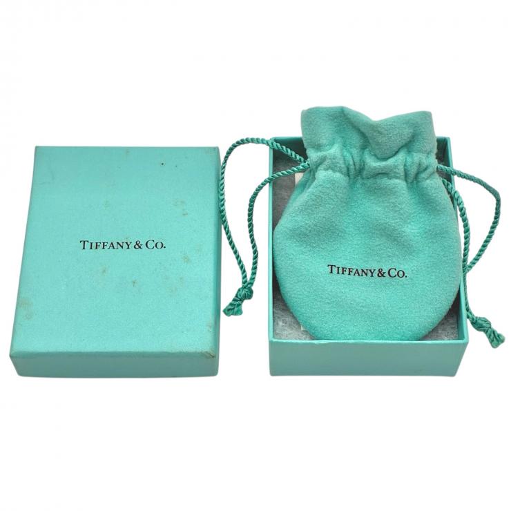 Tiffany&Co. ティファニー コンケーブ クロス ネックレス SV925 シルバー アクセサリー ★美品★★箱付★