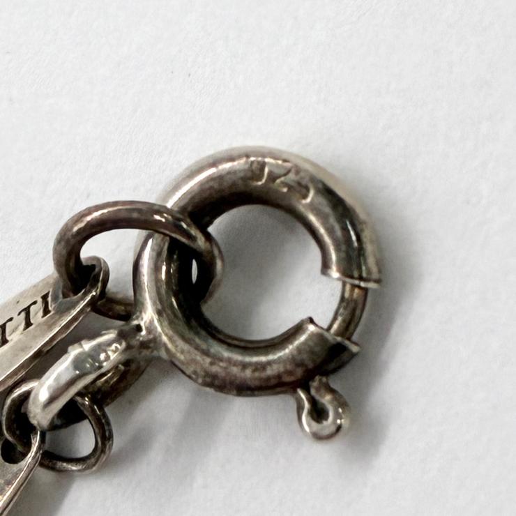 TIFFANY&Co. ティファニー オープンハート ピンクサファイア ネックレス アクセサリー シルバー Silver 925 ★箱・袋付★ ★美品★