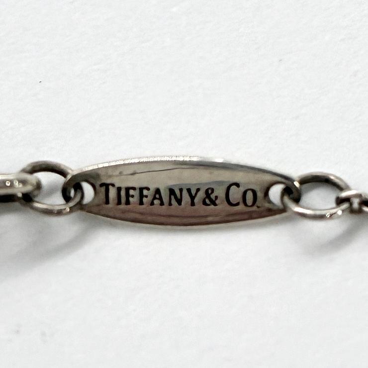 TIFFANY&Co. ティファニー オープンハート ピンクサファイア ネックレス アクセサリー シルバー Silver 925 ★箱・袋付★ ★美品★