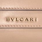 BVLGARI ブルガリ セルペンティ フォーエバー レザー チェーン ショルダー クロスボディバッグ ピンクベージュ ★美品★