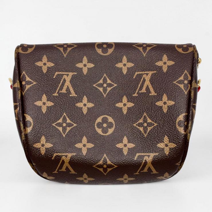 LOUIS VUITTON ルイ・ヴィトン 村上隆 モノグラム ミニ バムバッグ ショルダー M13449 ブラウン RFID反応有 ★極美品★ ★箱、袋付★