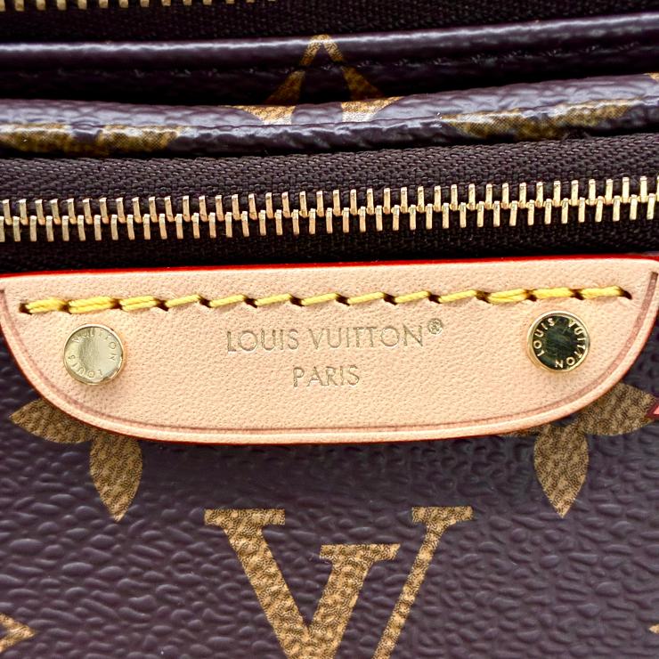LOUIS VUITTON ルイ・ヴィトン 村上隆 モノグラム ミニ バムバッグ ショルダー M13449 ブラウン RFID反応有 ★極美品★ ★箱、袋付★