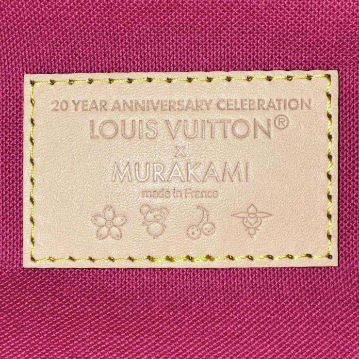 LOUIS VUITTON ルイ・ヴィトン 村上隆 モノグラム ネヴァーフルMM M13271 ブラウン RFID反応有 ★極美品★ ★ポーチ、箱、袋付★