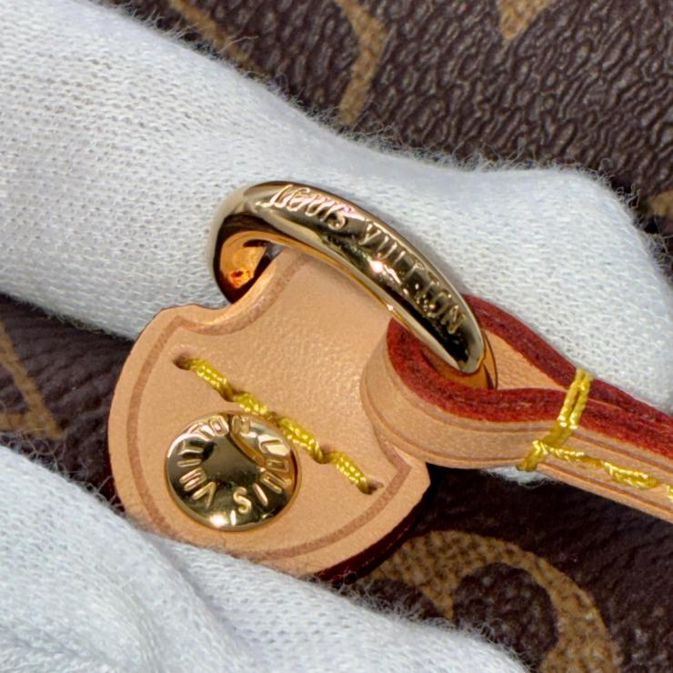 LOUIS VUITTON ルイ・ヴィトン 村上隆 モノグラム ネヴァーフルMM M13271 ブラウン RFID反応有 ★極美品★ ★ポーチ、箱、袋付★