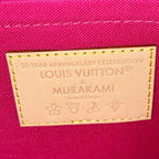 LOUIS VUITTON ルイ・ヴィトン 村上隆 モノグラム ネヴァーフルMM M13271 ブラウン RFID反応有 ★極美品★ ★ポーチ、箱、袋付★