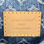 LOUIS VUITTON ルイ・ヴィトン モノグラム デニム ポシェット・バレー ハンドバッグ ブルー RFID反応済 ★極美品★ ★箱・袋付★