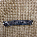 CHROME HEARTS クロムハーツ ビーチ ラージ トートバッグ CHクロスプリント シルバープレート ベージュ ブラック ★美品★