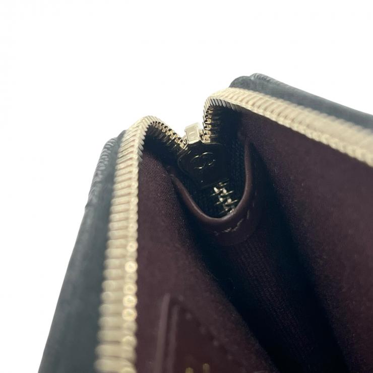 CHANEL シャネル マトラッセ キャビアスキン コインケース カードケース AP3179 L字ファスナー ブラック ゴールド金具 ★美品★