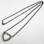 Tiffany&Co. ティファニー ツイスト ハート ネックレス アクセサリー シルバー SV925 ★美品★