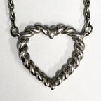 Tiffany&Co. ティファニー ツイスト ハート ネックレス アクセサリー シルバー SV925 ★美品★