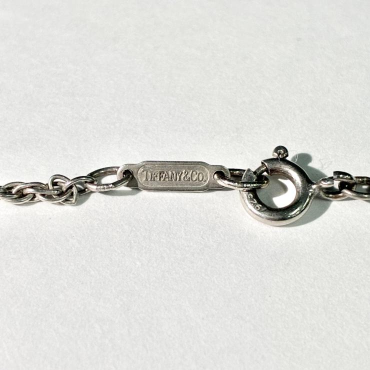 Tiffany&Co. ティファニー ツイスト ハート ネックレス アクセサリー シルバー SV925 ★美品★