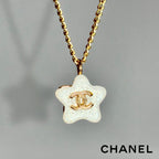 CHANEL シャネル ココマーク スター 03A 2003年 秋コレクション ネックレス アクセサリー ★美品★