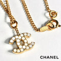 CHANEL シャネル ココマーク ネックレス 03A刻印 2003年 秋冬コレクション ゴールドカラー アクセサリー ★美品★