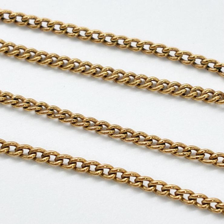 CHANEL シャネル ココマーク ネックレス 03A刻印 2003年 秋冬コレクション ゴールドカラー アクセサリー ★美品★