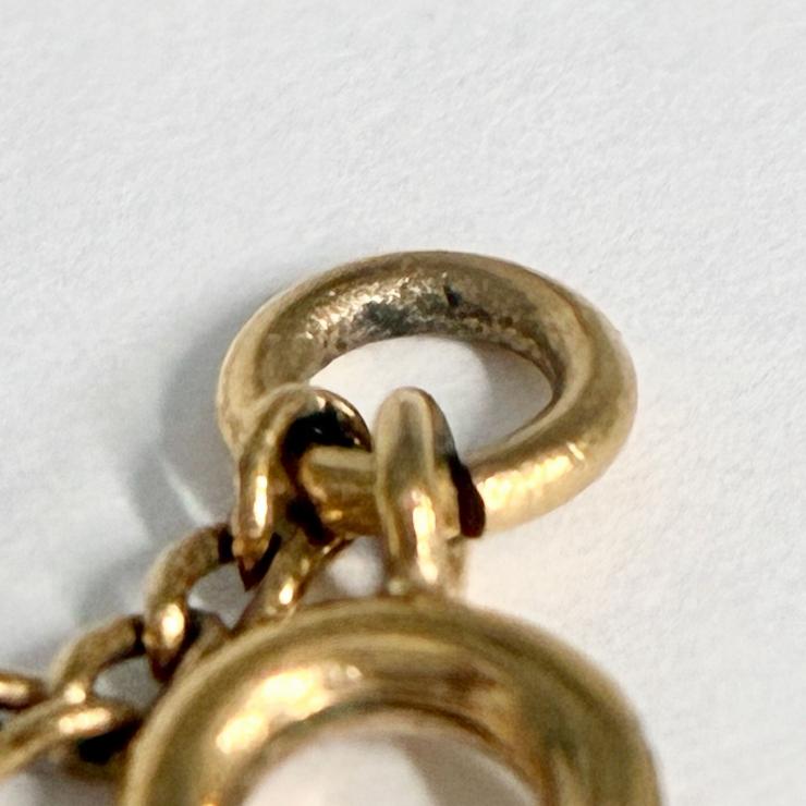 CHANEL シャネル ココマーク ネックレス 03A刻印 2003年 秋冬コレクション ゴールドカラー アクセサリー ★美品★