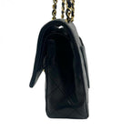 CHANEL シャネル マトラッセ25 ラムスキン レザー Wフラップ Wチェーン ショルダーバッグ バッグ ゴールド金具 1番台 ヴィンテージ A01112 ★ギャラ付★