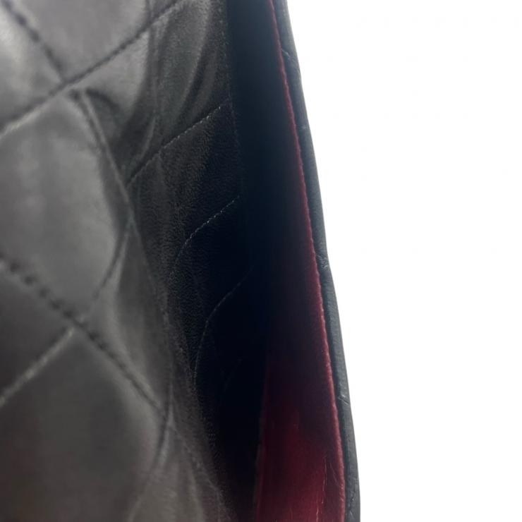 CHANEL シャネル マトラッセ23 Wフラップ Wチェーンショルダーバッグ ラムスキン ゴールド金具 2番台 ヴィンテージ ★ギャラ付★
