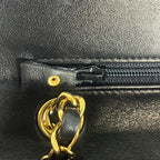 CHANEL シャネル マトラッセ23 Wフラップ Wチェーンショルダーバッグ ラムスキン ゴールド金具 2番台 ヴィンテージ ★ギャラ付★