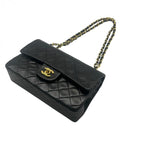 CHANEL シャネル マトラッセ23 Wフラップ Wチェーンショルダーバッグ ラムスキン ゴールド金具 2番台 ヴィンテージ ★ギャラ付★