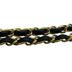 CHANEL シャネル マトラッセ23 Wフラップ Wチェーンショルダーバッグ ラムスキン ゴールド金具 2番台 ヴィンテージ ★ギャラ付★