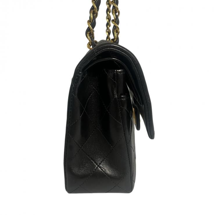 CHANEL シャネル マトラッセ23 Wフラップ Wチェーンショルダーバッグ ラムスキン ゴールド金具 2番台 ヴィンテージ ★ギャラ付★