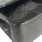 CHANEL シャネル マトラッセ23 Wフラップ Wチェーンショルダーバッグ ラムスキン ゴールド金具 2番台 ヴィンテージ ★ギャラ付★