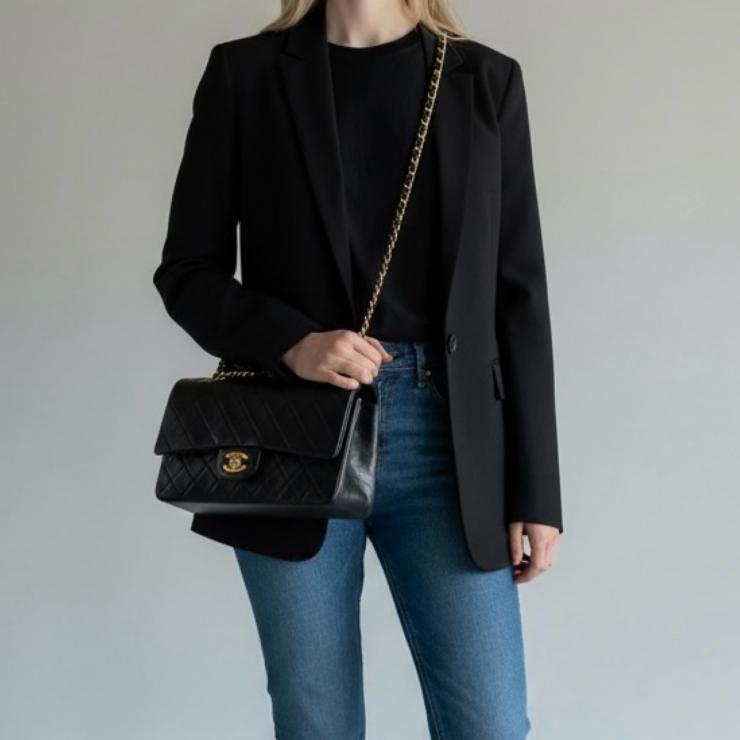 CHANEL シャネル マトラッセ25 ラムスキン レザー Wフラップ Wチェーン ショルダーバッグ バッグ ゴールド金具 1番台 ヴィンテージ A01112 ★ギャラ付★