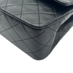 CHANEL シャネル マトラッセ25 ラムスキン レザー Wフラップ Wチェーン ショルダーバッグ バッグ ゴールド金具 1番台 ヴィンテージ A01112 ★ギャラ付★