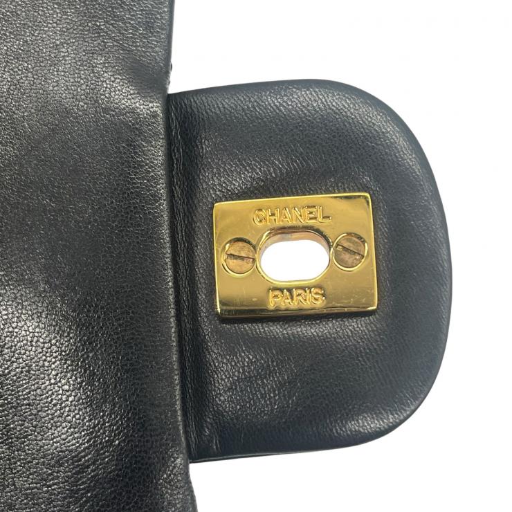 CHANEL シャネル マトラッセ25 ラムスキン レザー Wフラップ Wチェーン ショルダーバッグ バッグ ゴールド金具 A01112 ★3番台 ヴィンテージ★★希少品★