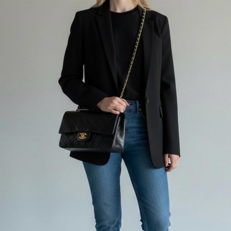 CHANEL シャネル マトラッセ25 ラムスキン レザー Wフラップ Wチェーン ショルダーバッグ バッグ ゴールド金具 A01112 ★3番台 ヴィンテージ★★希少品★