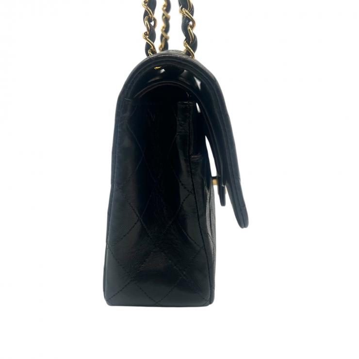 CHANEL シャネル マトラッセ25 ラムスキン レザー Wフラップ Wチェーン ショルダーバッグ バッグ ゴールド金具 A01112 ★3番台 ヴィンテージ★★希少品★
