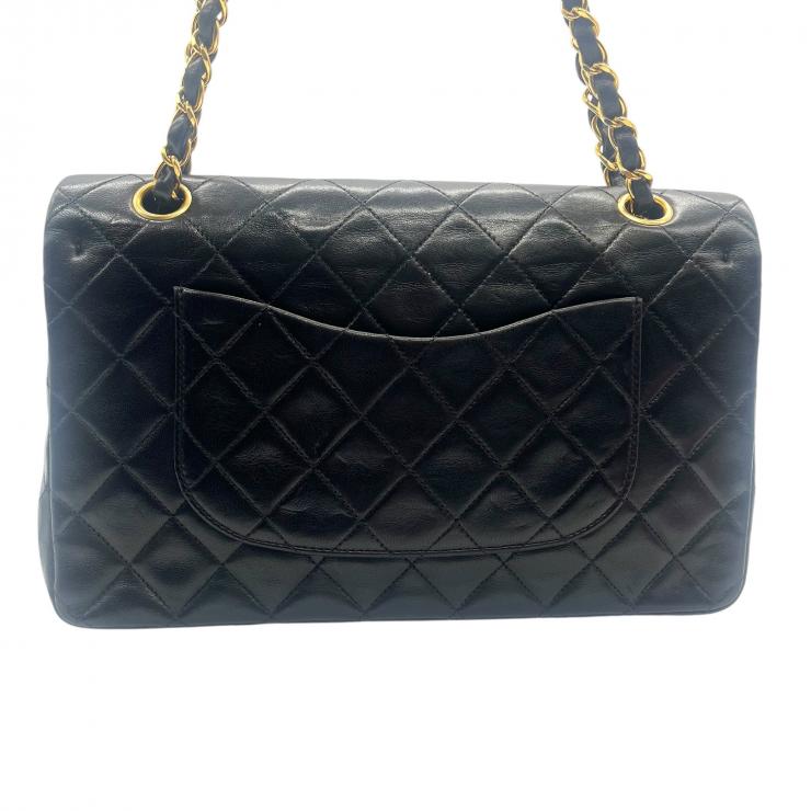 CHANEL シャネル マトラッセ25 ラムスキン レザー Wフラップ Wチェーン ショルダーバッグ バッグ ゴールド金具 A01112 ★3番台 ヴィンテージ★★希少品★