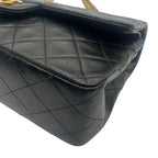 CHANEL シャネル マトラッセ25 ラムスキン レザー Wフラップ Wチェーン ショルダーバッグ バッグ ゴールド金具 A01112 ★3番台 ヴィンテージ★★希少品★