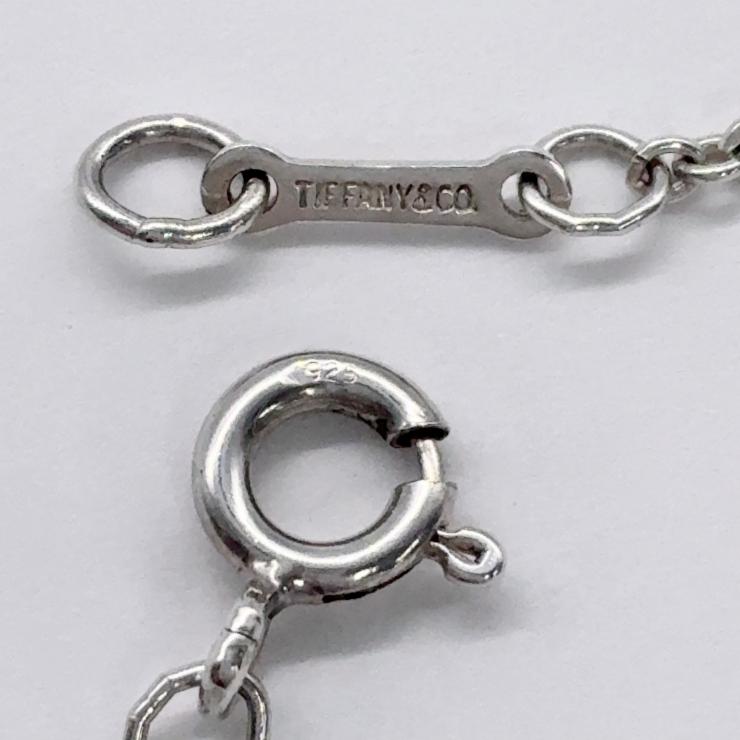 Tiffany&Co. ティファニー オープンハート 22mm ネックレス アクセサリー シルバー SV925 ★美品★