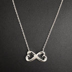 Tiffany&Co. ティファニー ダブルラビング ハート ネックレス アクセサリー シルバー SV925 ★美品★Tiffany&Co. ティファニー ダブルラビング ハート ネックレス アクセサリー シルバー SV925 ★美品★
