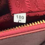 PRADA プラダ サフィアーノ レザー 2WAYハンドバッグ ショルダーバッグ ピンク ゴールド金具 ★美品★
