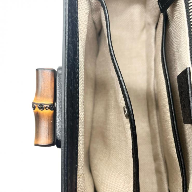 GUCCI グッチ バンブー ターンロック ハンドバック ショルダーバッグ 2way 409398 204991 ★美品★