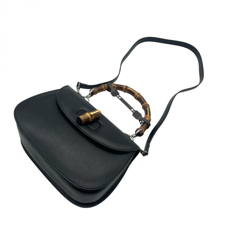 GUCCI グッチ バンブー ターンロック ハンドバック ショルダーバッグ 2way 409398 204991 ★美品★