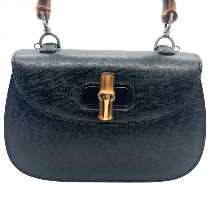 GUCCI グッチ バンブー ターンロック ハンドバック ショルダーバッグ 2way 409398 204991 ★美品★